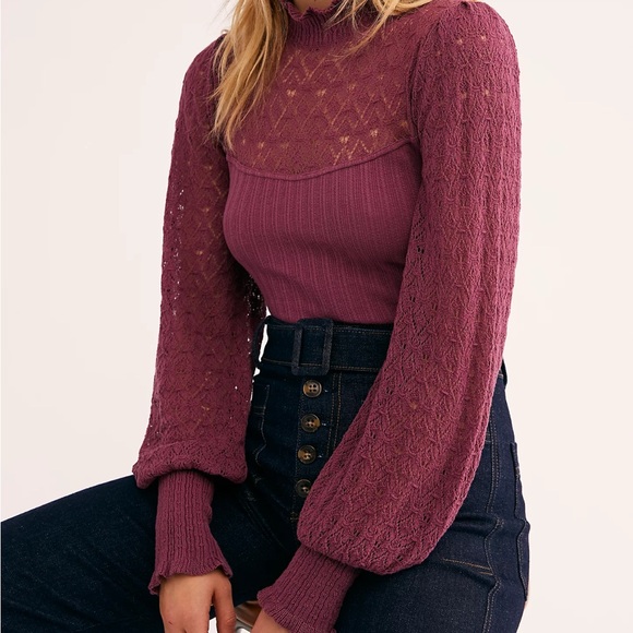 Gorgeous Grey Knitted Blouse - Picture 11 of 11